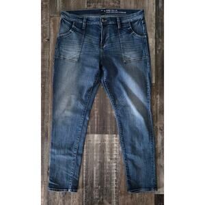 Gap Skinny Roll Up Blue Jeans Women's Size 16